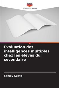 Évaluation des intelligences multiples chez les élèves du secondaire