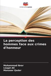 La perception des hommes face aux crimes d'honneur