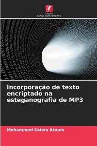 Incorporação de texto encriptado na esteganografia de MP3