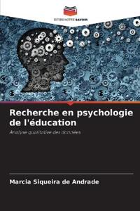 Recherche en psychologie de l'éducation