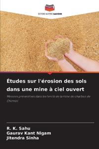 Études sur l'érosion des sols dans une mine à ciel ouvert