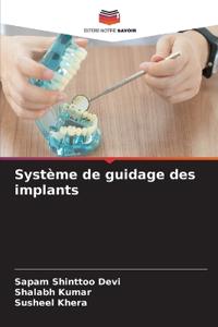 Système de guidage des implants