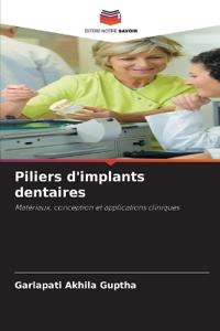 Piliers d'implants dentaires