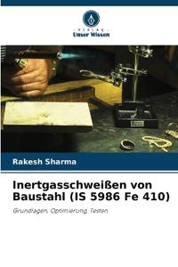 Inertgasschweißen von Baustahl (IS 5986 Fe 410)