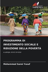 PROGRAMMA DI INVESTIMENTO SOCIALE E RIDUZIONE DELLA POVERTÀ