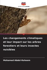 Les changements climatiques et leur impact sur les arbres forestiers et leurs insectes nuisibles