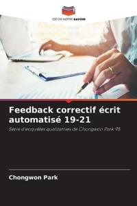 Feedback correctif écrit automatisé 19-21