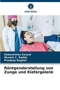 Röntgendarstellung von Zunge und Kiefergelenk