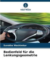 Bedienfeld für die Lenkungsgeometrie