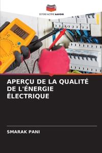 APERÇU DE LA QUALITÉ DE L'ÉNERGIE ÉLECTRIQUE