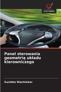 Panel sterowania geometri¿ uk¿adu kierowniczego