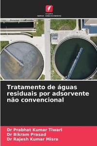Tratamento de águas residuais por adsorvente não convencional