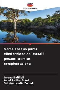 Verso l'acqua pura