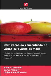 Otimização do concentrado de várias cultivares de maçã