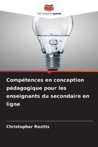 Compétences en conception pédagogique pour les enseignants du secondaire en ligne