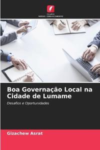 Boa Governação Local na Cidade de Lumame