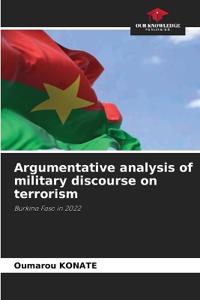 Argumentative analysis of military discourse on terrorism
