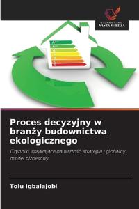 Proces decyzyjny w branży budownictwa ekologicznego