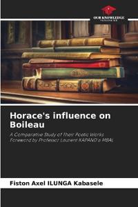 Horace's influence on Boileau