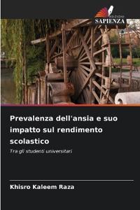 Prevalenza dell'ansia e suo impatto sul rendimento scolastico