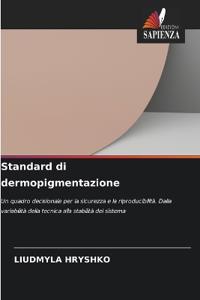 Standard di dermopigmentazione