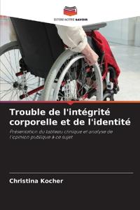 Trouble de l'intégrité corporelle et de l'identité