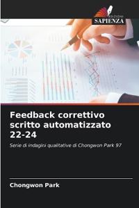 Feedback correttivo scritto automatizzato 22-24
