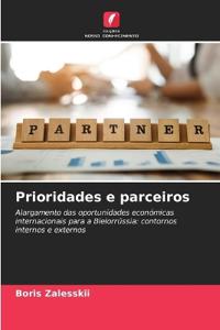Prioridades e parceiros