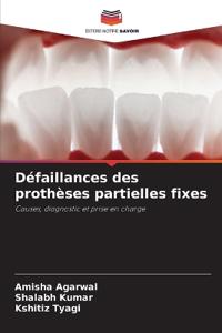 Défaillances des prothèses partielles fixes