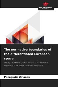 The normative boundaries of the differentiated European space