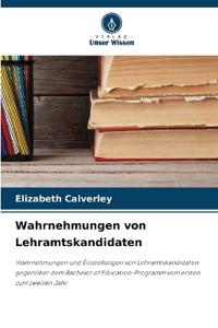 Wahrnehmungen von Lehramtskandidaten
