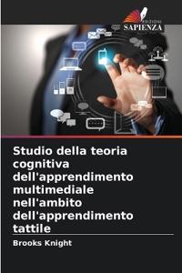 Studio della teoria cognitiva dell'apprendimento multimediale nell'ambito dell'apprendimento tattile