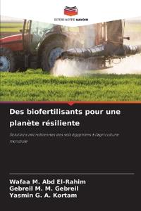 Des biofertilisants pour une planète résiliente