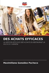Des Achats Efficaces