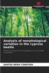 Analysis of morphological variation in the cypress beetle