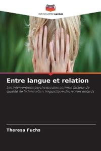 Entre langue et relation