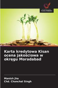 Karta kredytowa Kisan ocena jakościowa w okręgu Moradabad