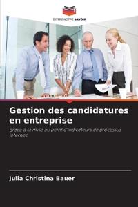 Gestion des candidatures en entreprise