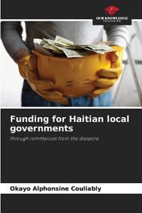 Funding for Haitian local governments