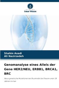 Genomanalyse eines Allels der Gene HER2/NEU, ERBB1, BRCA1, BRC