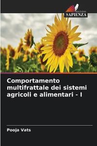 Comportamento multifrattale dei sistemi agricoli e alimentari - I