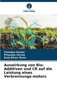 Auswirkung von Bio-Additiven und CR auf die Leistung eines Verbrennungs-motors