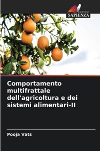Comportamento multifrattale dell'agricoltura e dei sistemi alimentari-II