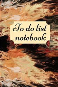 Bokomslag för "To do list Notebook: Daily Checklist Productivity Journal, Action Planner, 6x9 inch"