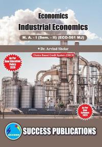Industrial Economics, First Year, M.A, Sem-II-English
