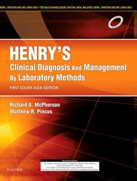 Henry's Clinical Diagnosis and Management by Laboratory Methods: First South Asia Edition_E-book