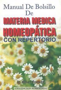 Manual de Bolsillo de Materia Medica Homeopática con Repertorio