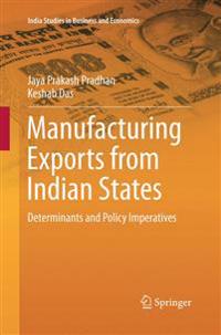 Manufacturing Exports from Indian States