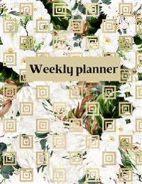 Bokomslag för "Weekly planner: Weekly Organizer Book for Activities, Daily planner, 8.5x11 size"