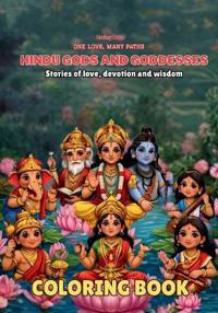 Hindu Gods and Goddesses Coloring Book